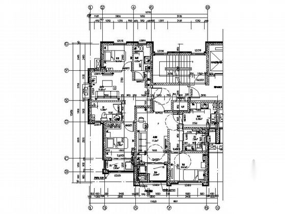 [山东]18层现代风格住宅建筑设计施工图施工图下载【ID:166058150】