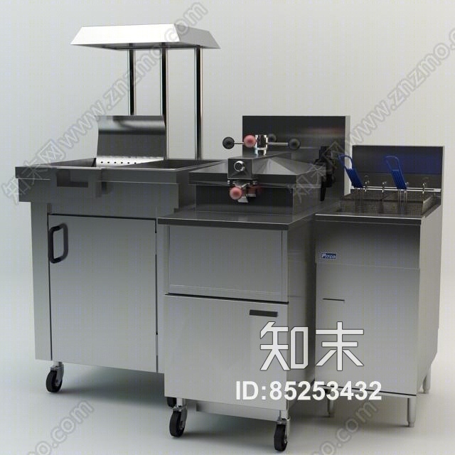 奶茶店油炸设备3D模型下载【ID:85253432】