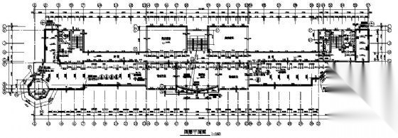 某学校四层教学楼建筑施工图图cad施工图下载【ID:151564105】