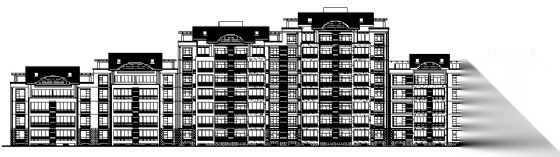 山西某住宅小区4栋住宅楼建筑结构施工图施工图下载【ID:149571177】