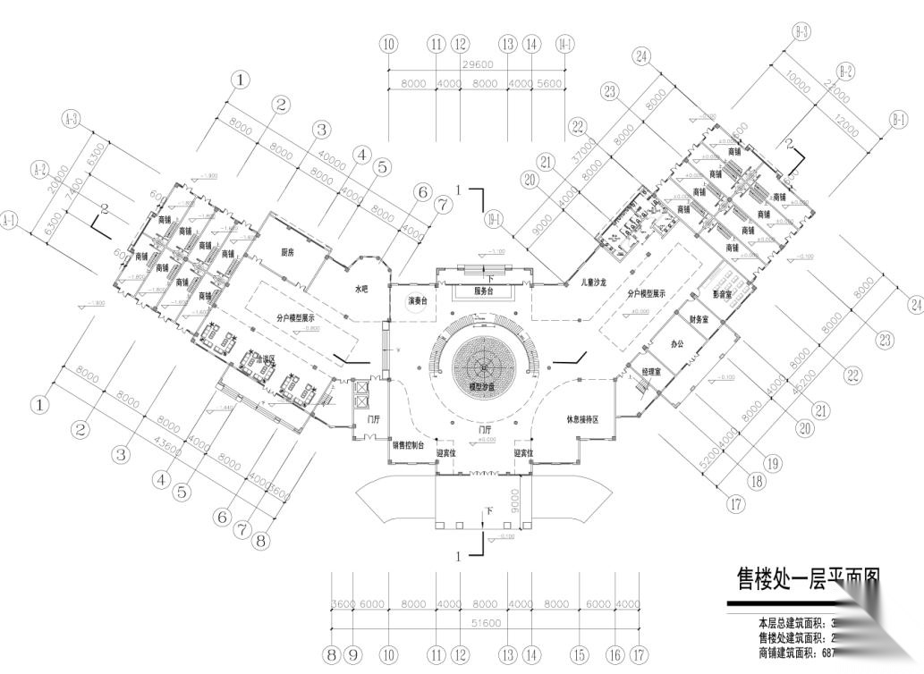 [广西]三层法式风格独立商业街建筑设计方案文本cad施工图下载【ID:167220151】