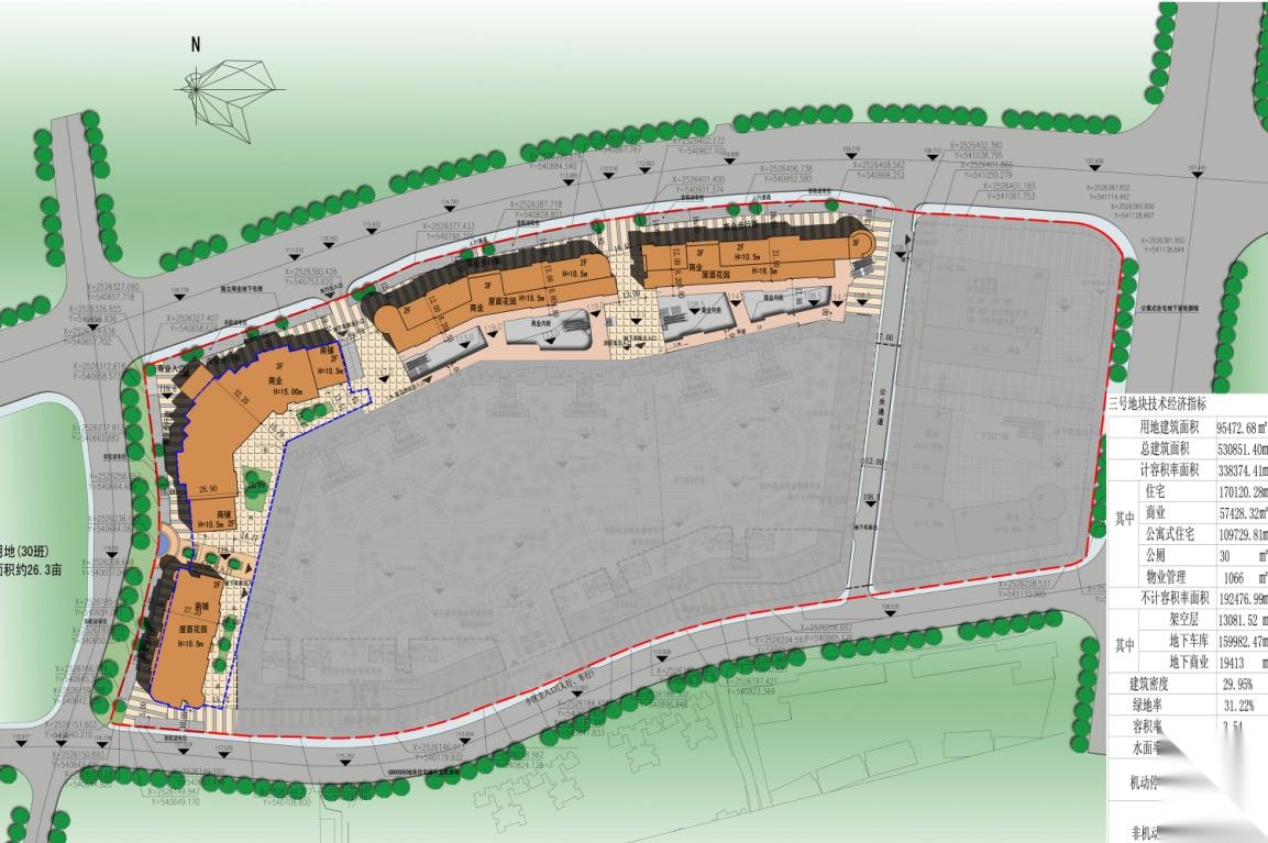 [广西]三层法式风格独立商业街建筑设计方案文本cad施工图下载【ID:167220151】