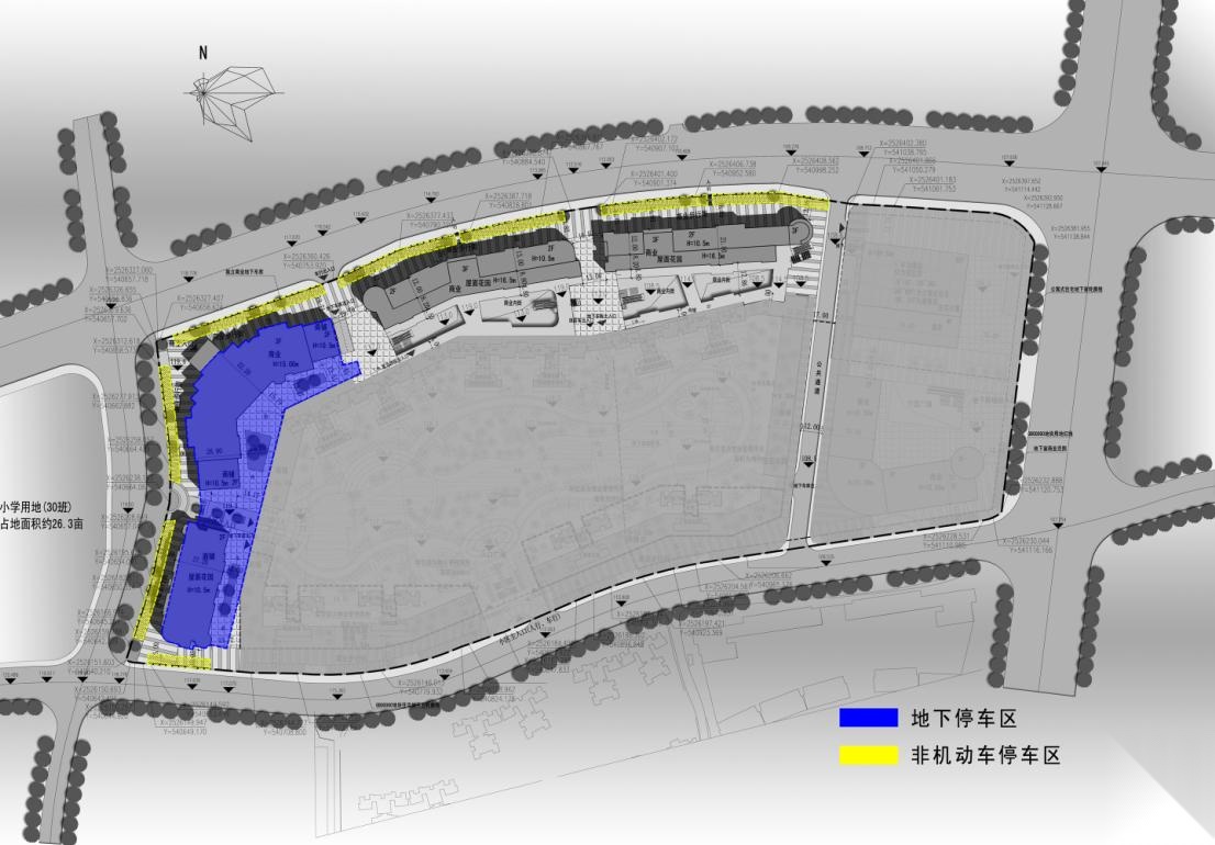 [广西]三层法式风格独立商业街建筑设计方案文本cad施工图下载【ID:167220151】