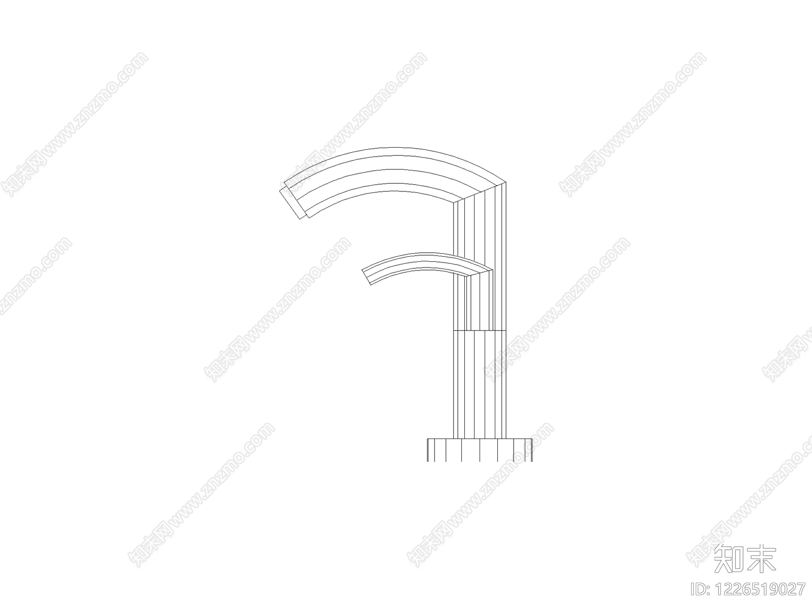 卫浴设施cad施工图下载【ID:1226519027】