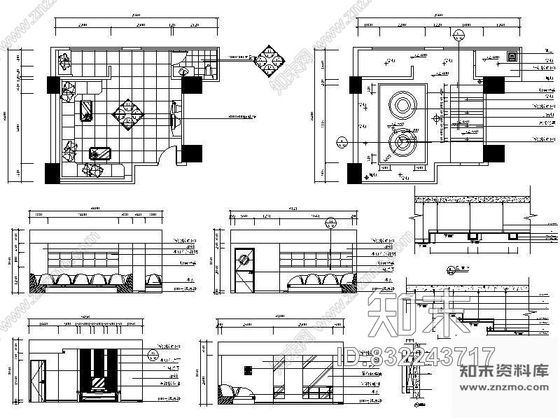 图块/节点KTV包房详图Ⅱcad施工图下载【ID:832243717】