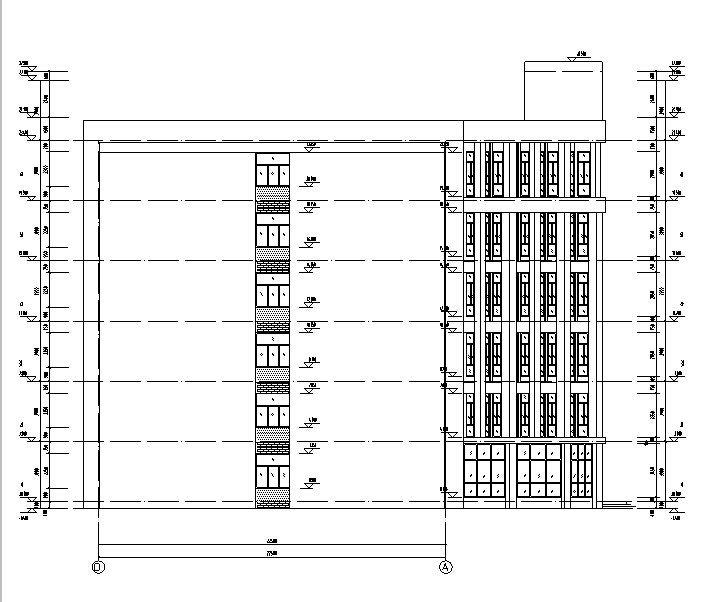 [山东]知名设计院养老康复中心建筑施工图（含多栋图纸）施工图下载【ID:164862168】