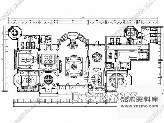 施工图重庆知名地产三层私人豪宅欧式风格设计施工图含效果图cad施工图下载【ID:531976397】