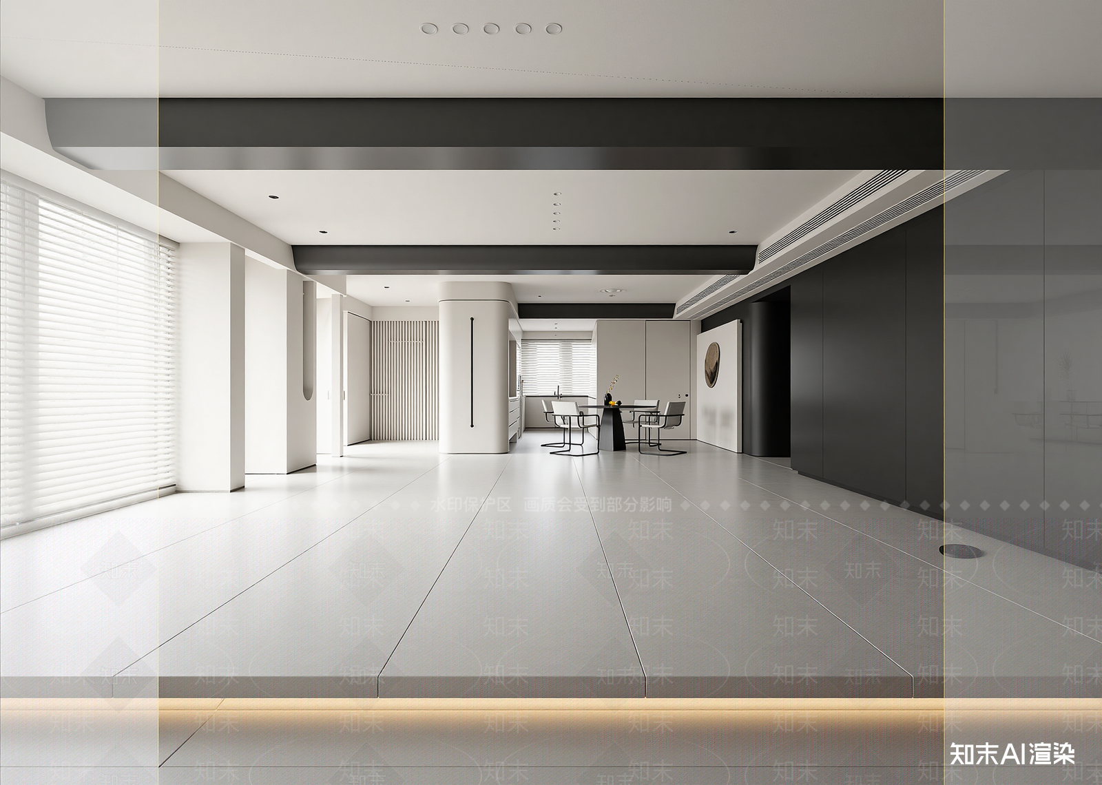 现代办公大厅3D模型下载【ID:1214759635】