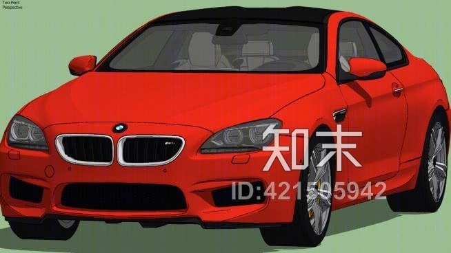 宝马M6跑车F13SU模型下载【ID:421505942】