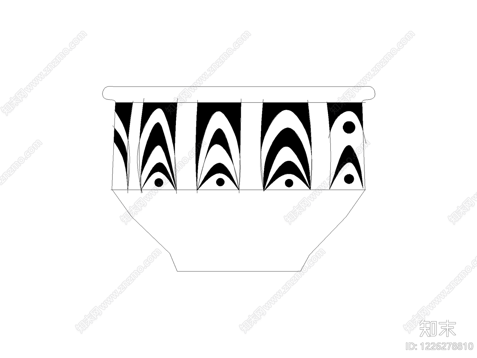 窗帘CAD图纸