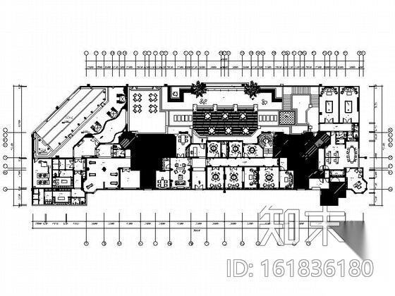 [浙江]某精装会所室内装修CAD施工图施工图下载【ID:161836180】