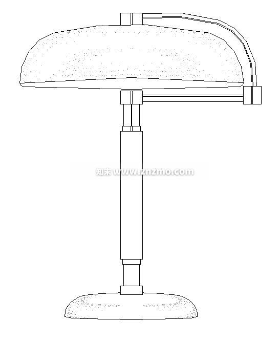 台灯cad施工图下载【ID:178695152】
