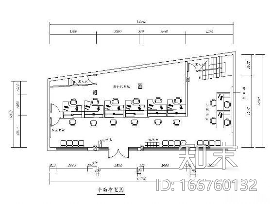 八个银行平面设计方案cad施工图下载【ID:166760132】