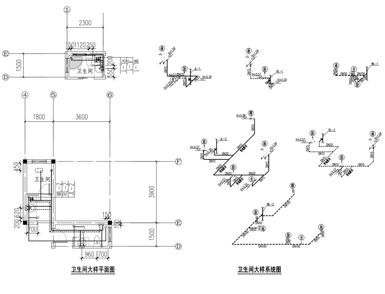 三层新农村独栋别墅自建房建筑cad施工图下载【ID:149888151】