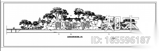 山西某滨水景观修建性规划设计施工图（二）cad施工图下载【ID:165596187】