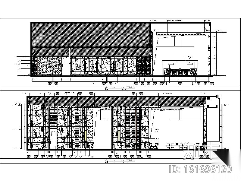 [成都]综合性高端酒店大堂设计施工图（含效果图）施工图下载【ID:161696120】