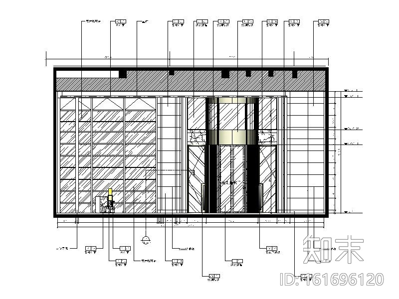 [成都]综合性高端酒店大堂设计施工图（含效果图）施工图下载【ID:161696120】