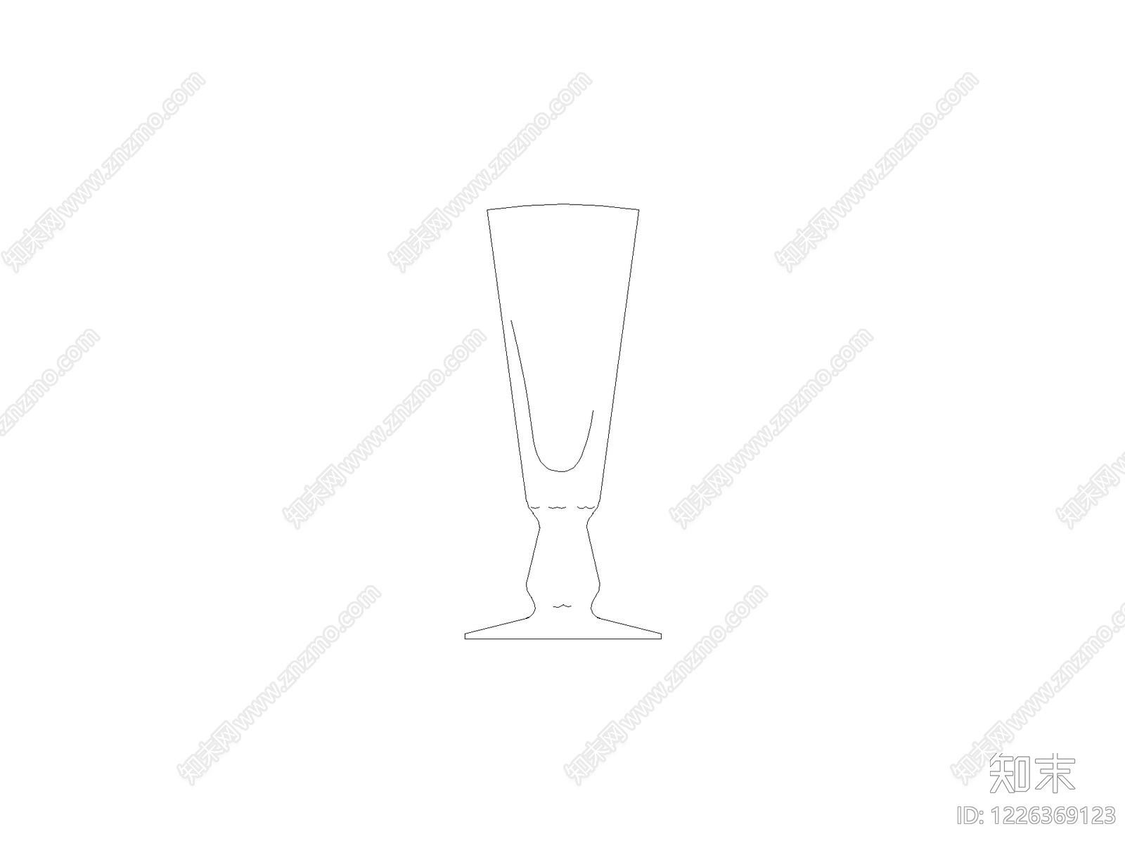 摆件cad施工图下载【ID:1226369123】