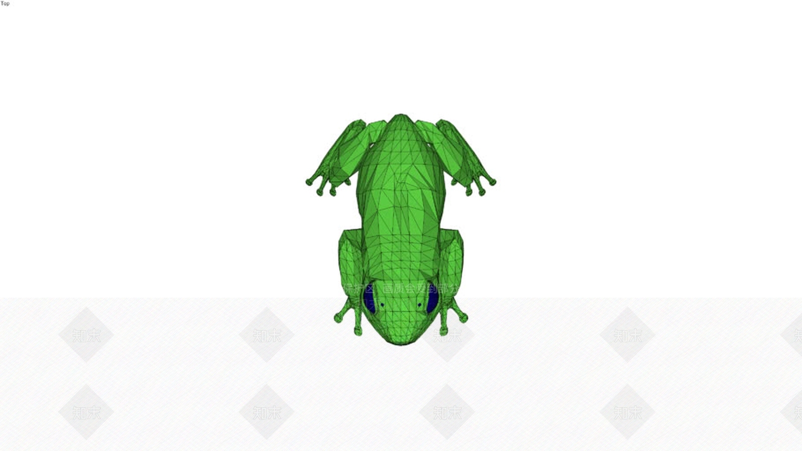 青蛙SU模型下载【ID:1162601152】