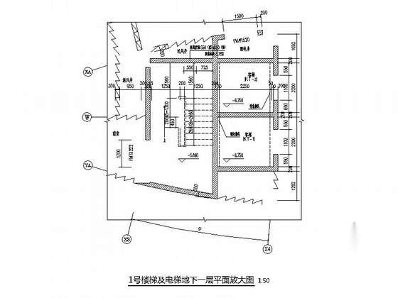[四川]四层构架屋面弧线型框剪结构县级图书馆建筑施工图cad施工图下载【ID:165146148】
