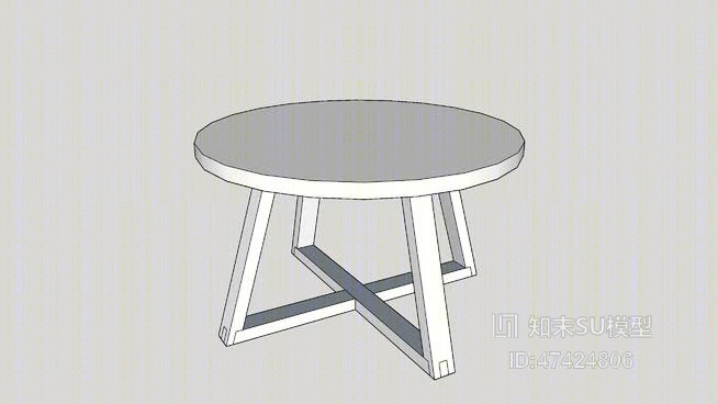 凳子SU模型下载【ID:817966684】