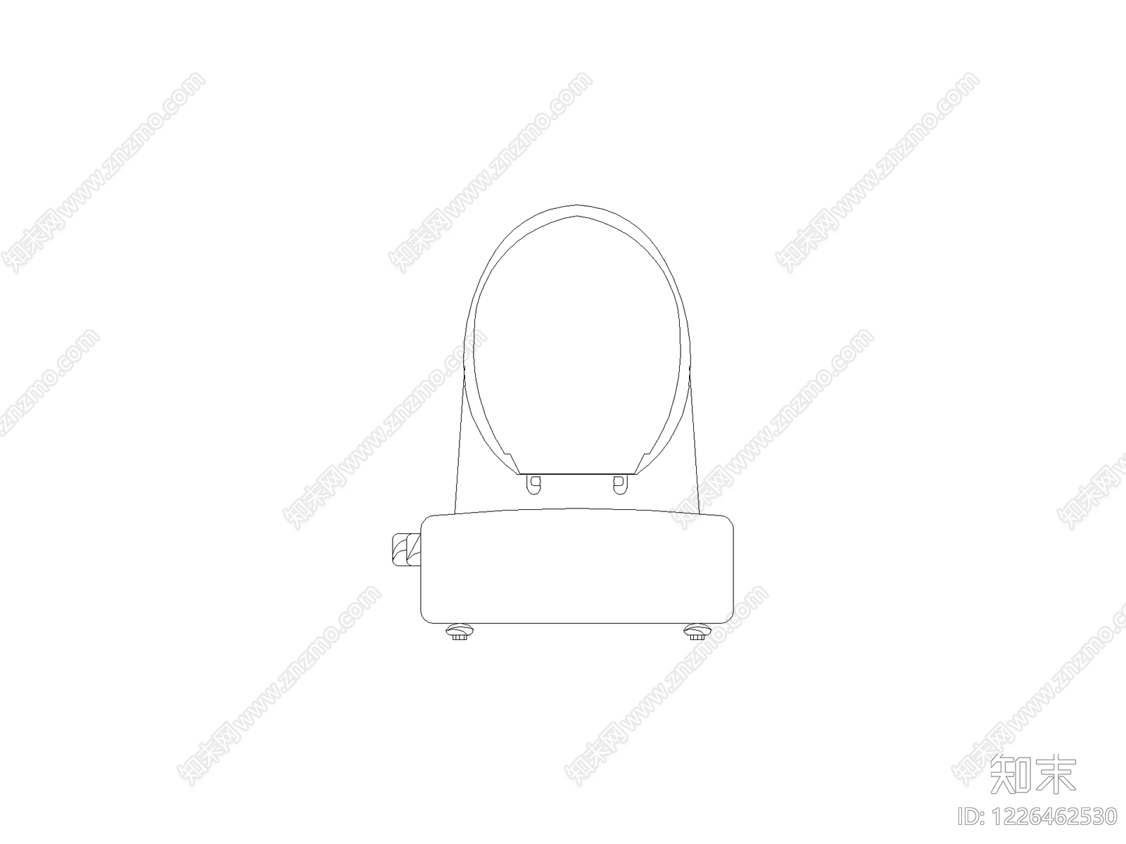 卫浴设施cad施工图下载【ID:1226462530】
