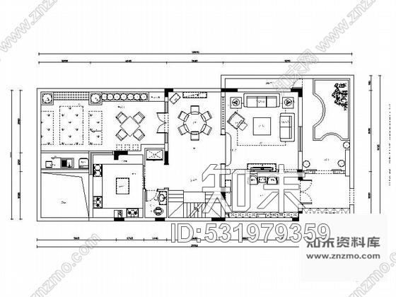 施工图重庆主城核心区三层中式别墅装修图cad施工图下载【ID:531979359】