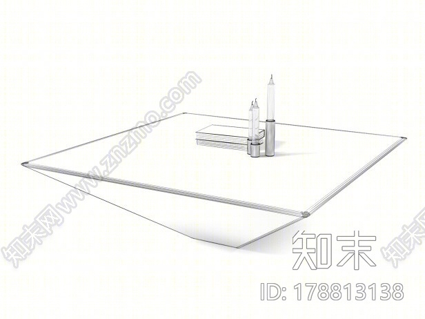 现代风格茶几3D模型下载【ID:178813138】