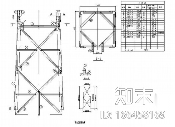 某25m通信塔结构设计图cad施工图下载【ID:166458169】