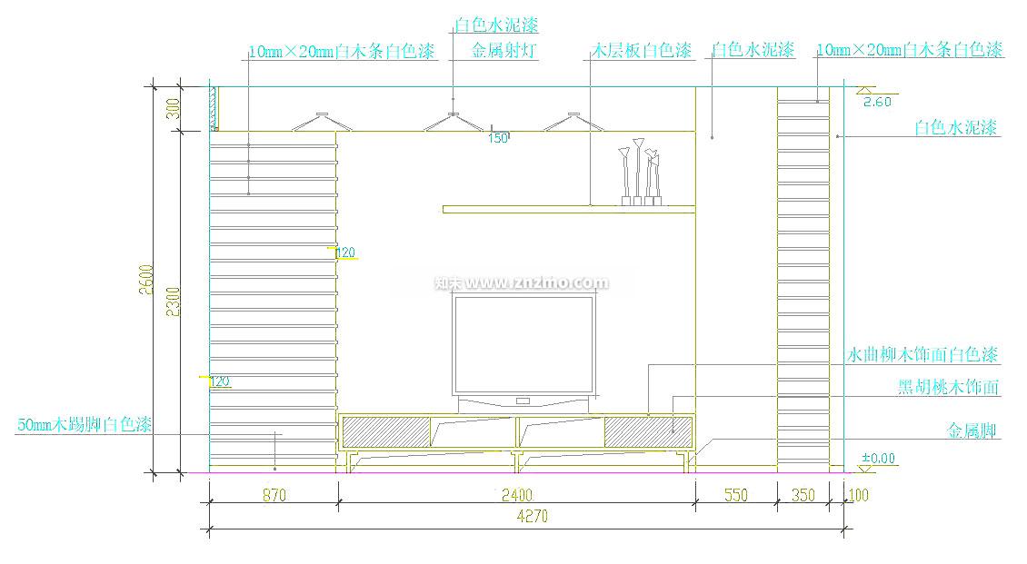 电视cad施工图下载【ID:175267125】