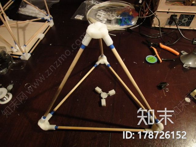 三角立方体角件3d打印模型下载【ID:178726152】