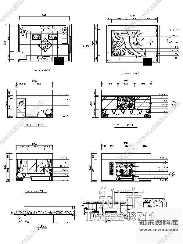 图块/节点KTV包房详图Ⅰcad施工图下载【ID:832243711】