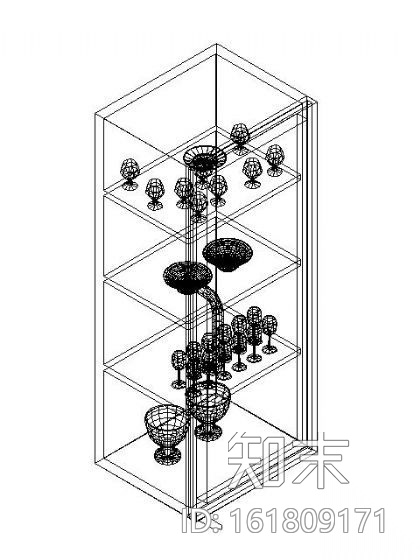 厨具三维图块cad施工图下载【ID:161809171】