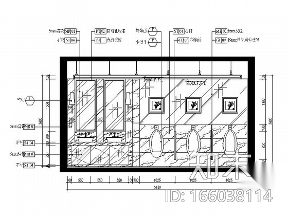 [江苏]超豪华五星级酒店全套装修设计CAD施工图（含实...cad施工图下载【ID:166038114】