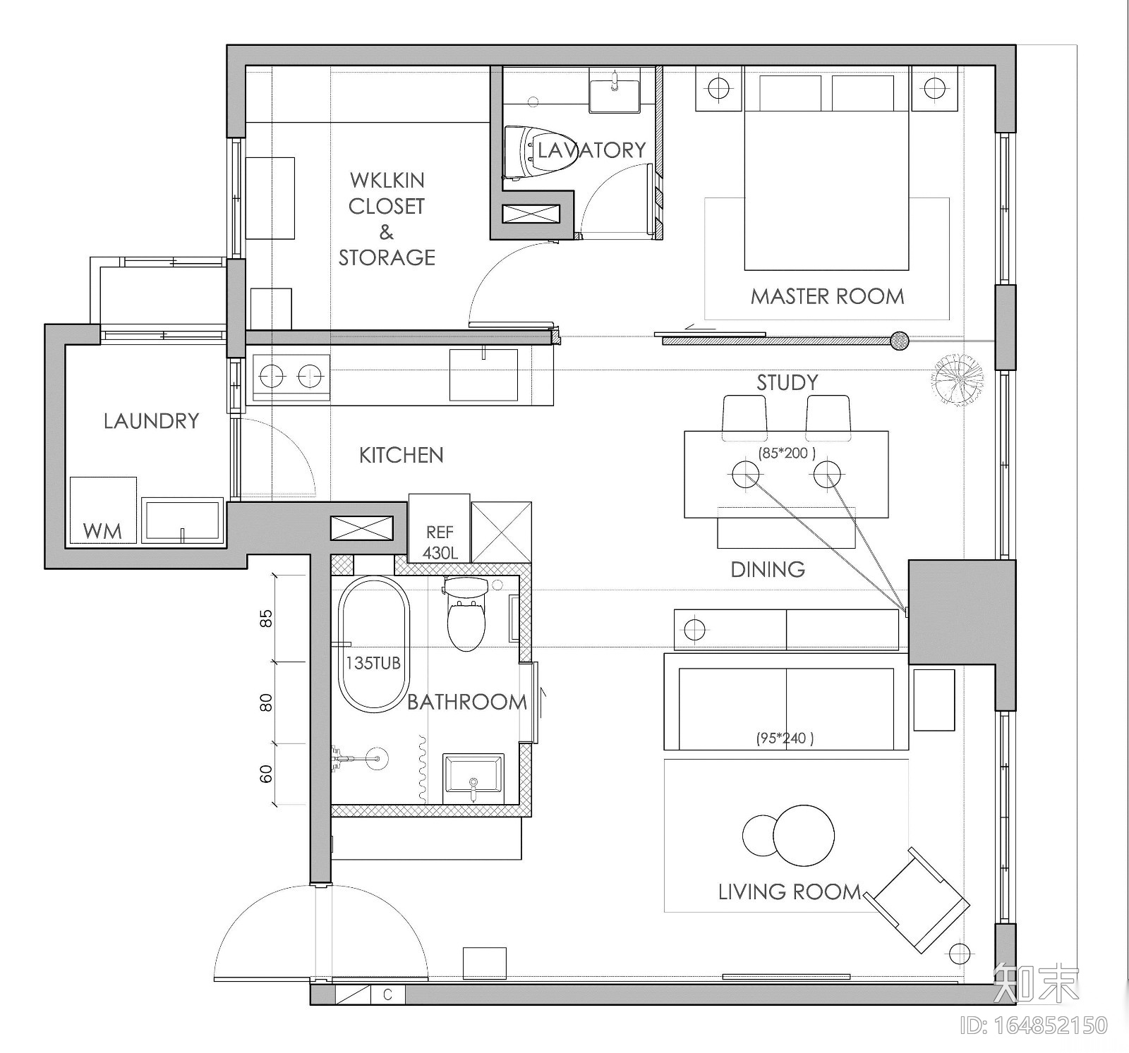 29套日式住宅室内空间设计案例合集施工图下载【ID:164852150】