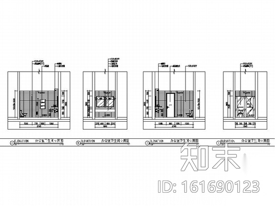 [北京]国家综合性科技馆现代绿色生活示范展示区装修施工图cad施工图下载【ID:161690123】