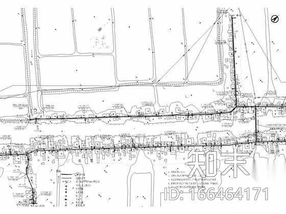 [广东]30000米市政管道给水工程给排水施工图cad施工图下载【ID:166464171】