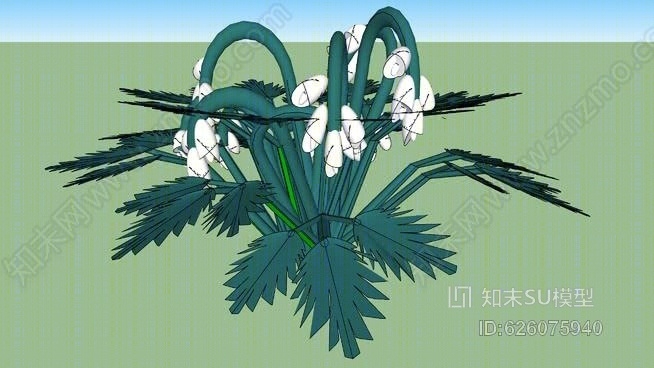 菊花SU模型下载【ID:626075940】