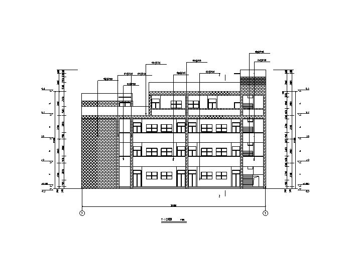 [贵州]某小学扩建项目教学楼建筑施工图施工图下载【ID:165931155】