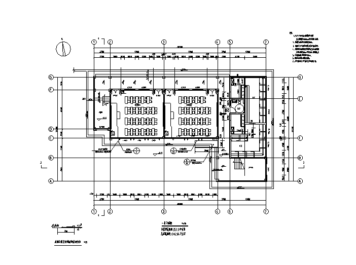 [贵州]某小学扩建项目教学楼建筑施工图施工图下载【ID:165931155】