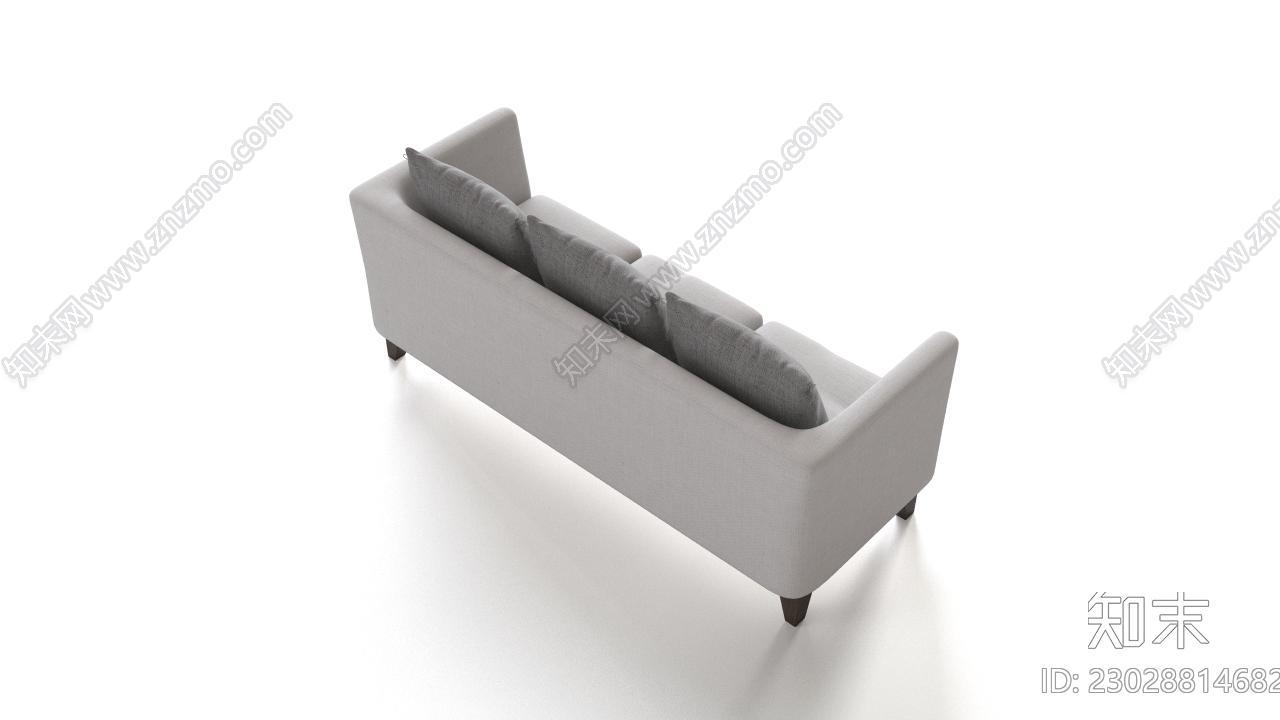 三人沙发3D模型下载【ID:1162565451】