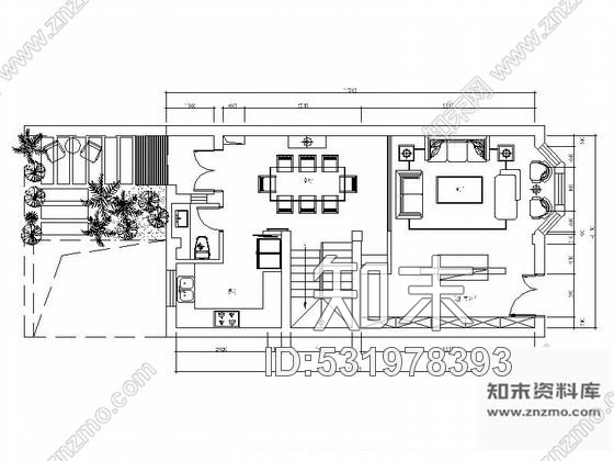 施工图精品独栋现代简约三层别墅室内装饰施工图含效果及软装配饰施工图下载【ID:531978393】