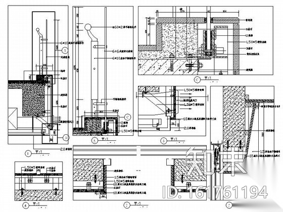 [江苏]某企业孵化园办公大楼室内施工图cad施工图下载【ID:161761194】