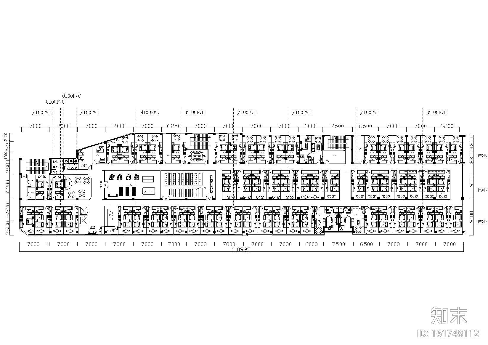 [江苏]盐城鸿基大酒店室内装饰设计施工图cad施工图下载【ID:161748112】