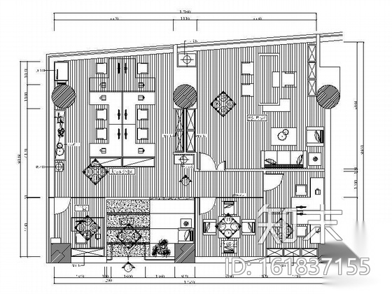 [宁波]贸易公司办公空间装修图cad施工图下载【ID:161837155】