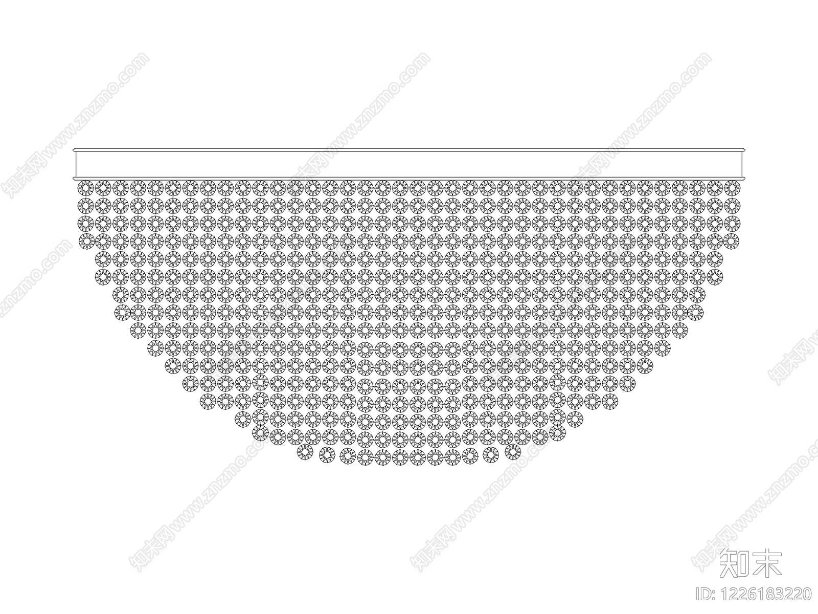 灯具图块cad施工图下载【ID:1226183220】
