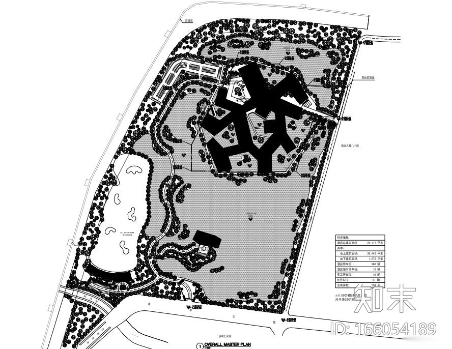 [河南]生态湖酒店方案规划文本cad施工图下载【ID:166054189】
