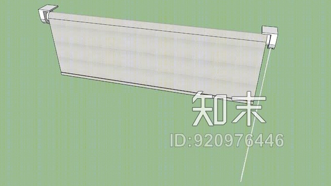 窗帘SU模型下载【ID:920976446】