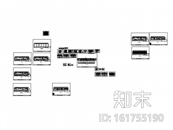 某大学动感地带品牌店装修图cad施工图下载【ID:161755190】