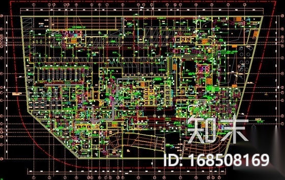 [上海]超高层五星大酒店暖通空调全套施工图(顶级设计院...cad施工图下载【ID:168508169】